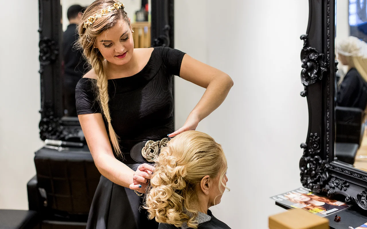 Inside Sébastien Hair Salon, Kensington